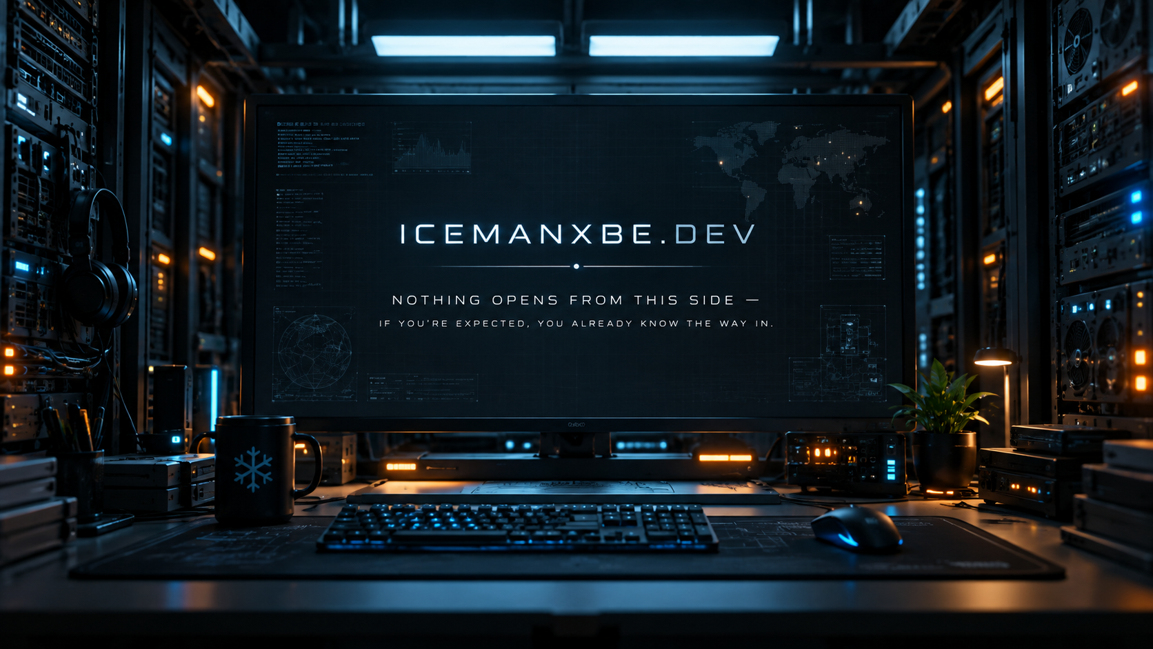 Futuristic development and server environment for icemanxbe.dev